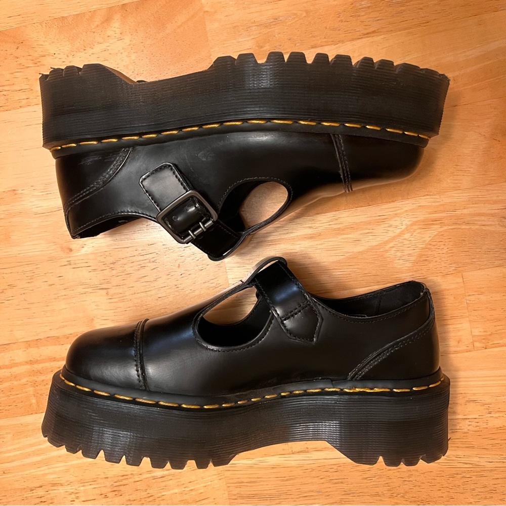 Women’s Platform Mary Jane’s Doc Martens